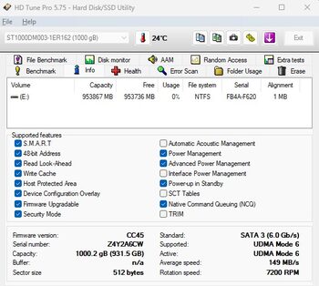 Seagate 3.5 HDD 1tb idealios bukles kietasis diskas for sale