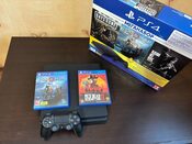 PlayStation 4 Slim, Black, 1TB + One Dualshok in Gift