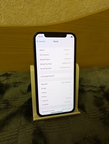 Apple iPhone X 64GB Silver