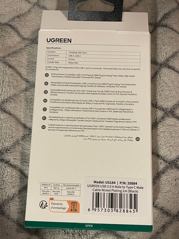 UGREEN USB-C laidas