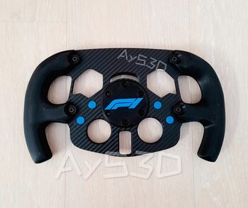 MOD F1 Fórmula 1 para Volante Logitech G29 y G923 de PS PlayStation y PC Azul