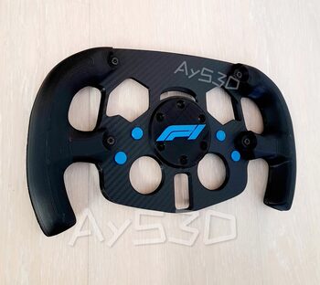 MOD F1 Fórmula 1 para Volante Logitech G29 y G923 de PS PlayStation y PC Azul