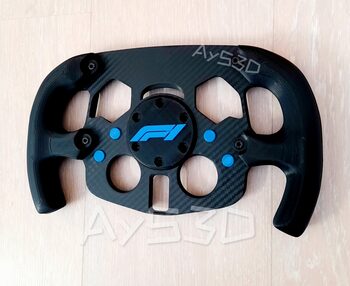 MOD F1 Fórmula 1 para Volante Logitech G29 y G923 de PS PlayStation y PC Azul