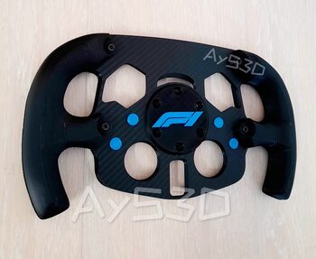 MOD F1 Fórmula 1 para Volante Logitech G29 y G923 de PS PlayStation y PC Azul