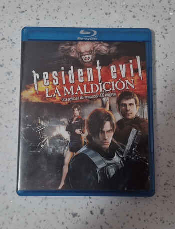  Resident Evil Maldición Blu ray