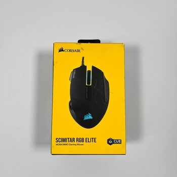 Corsair SCIMITAR RGB ELITE Optical MOBA/MMO Gaming Mouse - Black