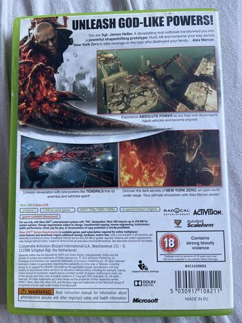 Prototype 2 Xbox 360