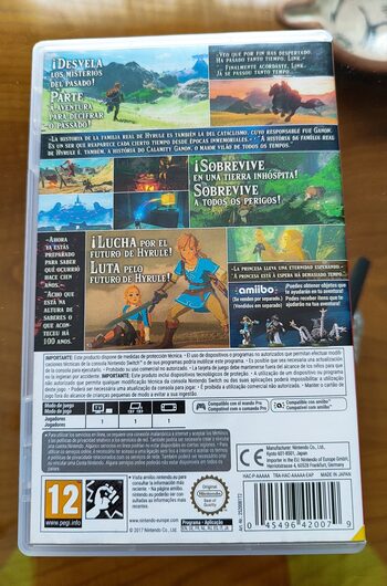 The Legend of Zelda: Breath of the Wild Nintendo Switch