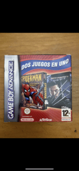 2 in 1 Game Pack: Spider-Man - Mysterio's Menace + X2 - Wolverine's Revenge Game Boy Advance