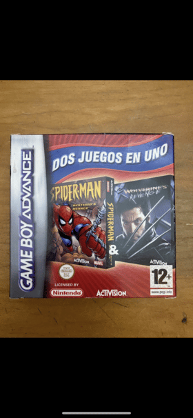 2 in 1 Game Pack: Spider-Man - Mysterio's Menace + X2 - Wolverine's Revenge Game Boy Advance