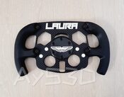 MOD F1 PERSONALIZADO con TU NOMBRE ASTON MARTIN para Volante Logitech G29 y G923