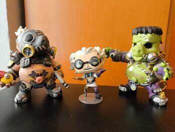 Pack Funko Pop Overwatch - Roadhog Normal, Roadhog Halloween y Junkrat Halloween