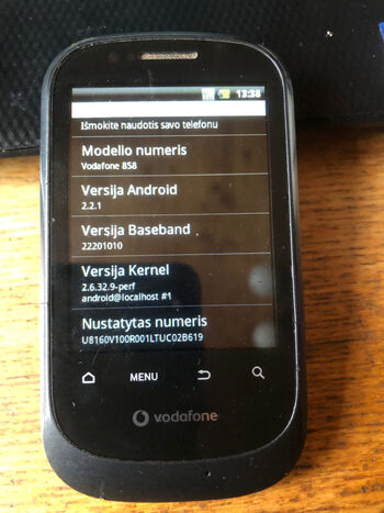 Buy Vodafone 858 Smart Black