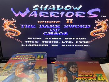 Shadow Warriors II - Ninja Gaiden II NES