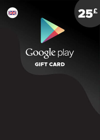 Google Play Gift Card 25 GBP Key UNITED KINGDOM