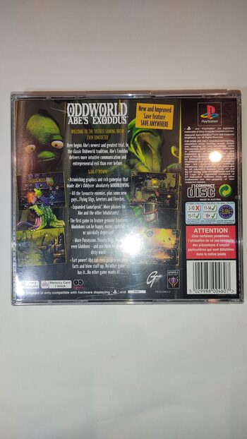 Get Oddworld: Abe's Exoddus PlayStation