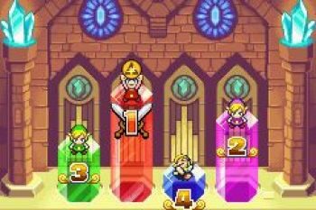 The Legend of Zelda: Four Swords Game Boy Advance