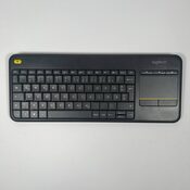 Logitech K400 Plus Touchpad Keyboard for PC Connected TV - Grey