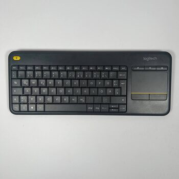 Logitech K400 Plus Touchpad Keyboard for PC Connected TV - Grey