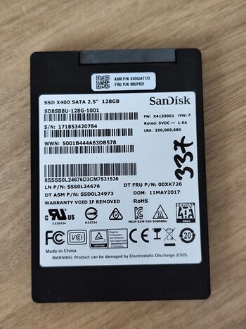 SanDisk X400 128 GB SSD Storage