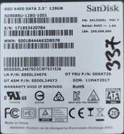 SanDisk X400 128 GB SSD Storage