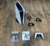 Playstation 5, Black & White, 825gb/su CD/CFI 1116A/2 žaidimai