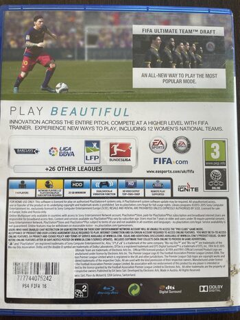 FIFA 16 PlayStation 4