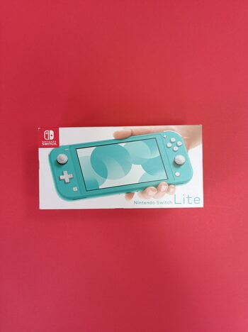Nintendo Switch Lite, Turquoise, 32GB (atrištas su 256GB SD kortele)