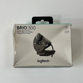 Logitech Brio 300 Full HD Webcam - Grey