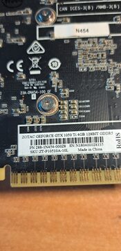 Zotac GeForce GTX 1050 Ti 4 GB 1303-1417 Mhz PCIe x16 GPU