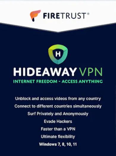 E-shop HideAway VPN 1 Year Key GLOBAL