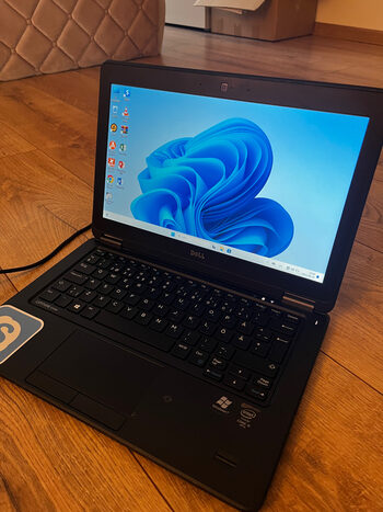 Dell Latitute E7250 8GB RAM ir 256GB atminties