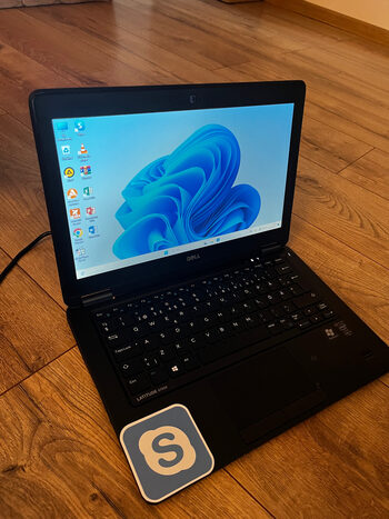 Get Dell Latitute E7250 8GB RAM ir 256GB atminties