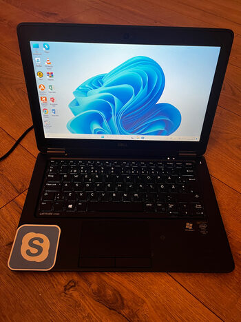 Dell Latitute E7250 8GB RAM ir 256GB atminties for sale