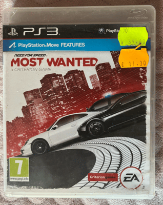 Need for Speed: Most Wanted (2012) PlayStation 3
