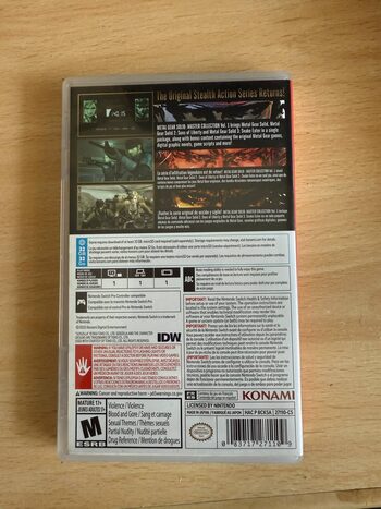 Metal Gear Solid Master Collection: Volume 1 Nintendo Switch