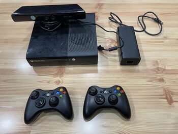 Xbox 360 E slim 100 žaidimų RGH 3 1TB! kinect 2 pultai 