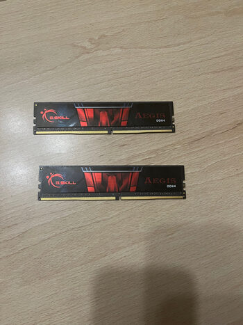 G.Skill Aegis 16 GB (2 x 8 GB) DDR4-2666 Red / Black PC RAM