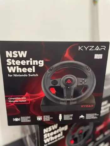Kyzar vairas su pedalais tinka Nintendo Switch/PC, naujas