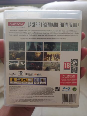 METAL GEAR SOLID HD COLLECTION PlayStation 3