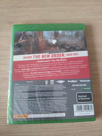 Wolfenstein: The Old Blood Xbox One