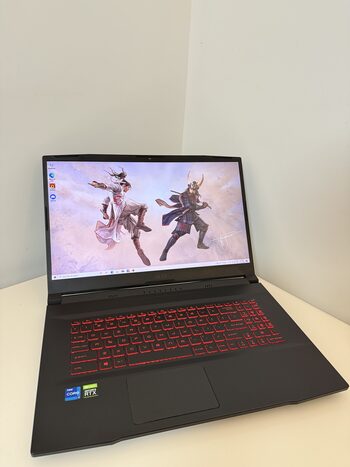 MSI GF76 11UE RTX 3060 I7 11800H 16GB RAM 512GB SSD 17,3Col 144HZ