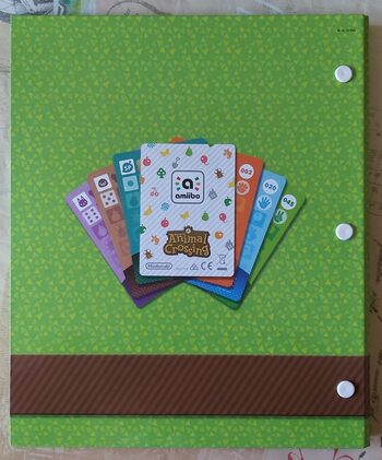 Álbum tarjetas amiibo Animal Crossing series 1