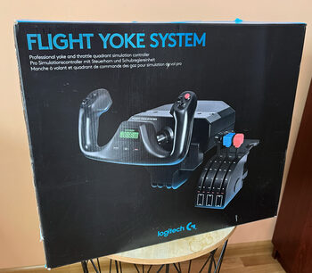 Redeem Logitech Flight Yoke System - Skraidymo simuliatorius