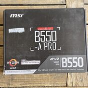 MSI B550-A PRO (AMD AM4, B550, DDR4, M.2,USB 3.2, ATX) Motherboard - Defective Motinine plokste MB Motherboard Defektuota