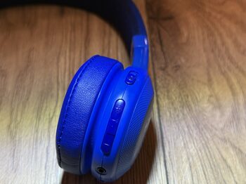 Belaidės Bluetooth mėlynos ausinės JBL E45BT