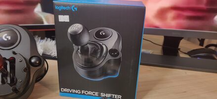 Get Žaidimų vairas Logitech G920 +Shifter+3DRap shifter mod (H pattern + sequential)