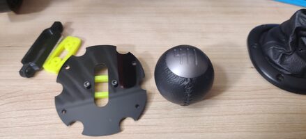 Žaidimų vairas Logitech G920 +Shifter+3DRap shifter mod (H pattern + sequential)