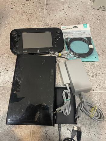 nintendo wii u 500gb + zaidimai