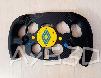 MOD F1 Fórmula 1 RENAULT para Volante Logitech G29 y G923 de PS PlayStation y PC